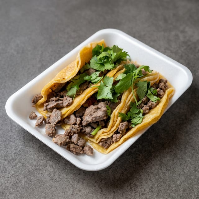 Taco de Bistek/Beef Steak.