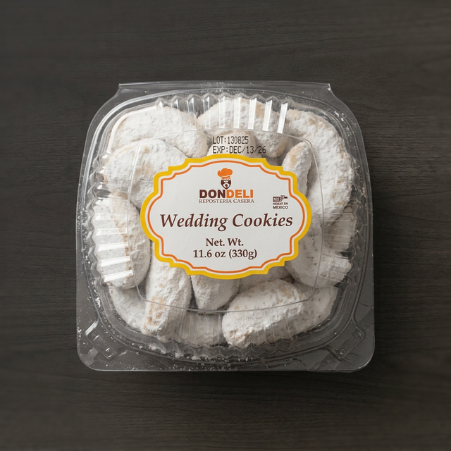 Wedding Cookies (Box of 16).