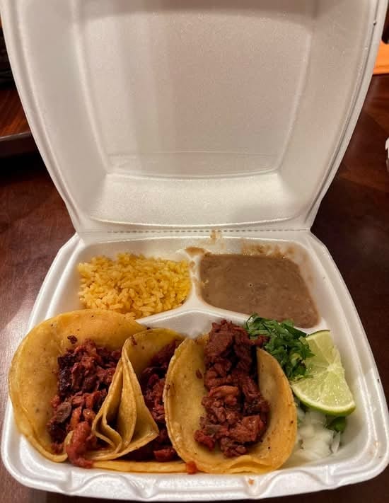 #9 Plt. De 3 Tacos.
