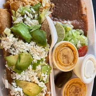 Flautas (4) Piece
