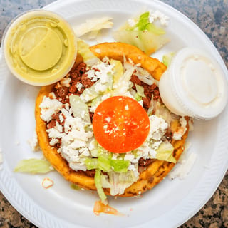 Sopes - Picadillo/Ground Beef
